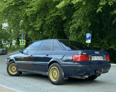 Синій Ауді 80, об'ємом двигуна 2 л та пробігом 320 тис. км за 1800 $, фото 2 на Automoto.ua