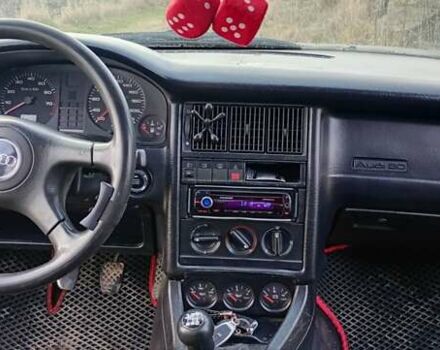 Синий Ауди 80, объемом двигателя 2 л и пробегом 549 тыс. км за 1600 $, фото 8 на Automoto.ua