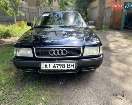 Синий Ауди 80, объемом двигателя 2 л и пробегом 280 тыс. км за 3100 $, фото 3 на Automoto.ua