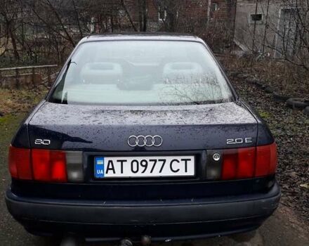 Синий Ауди 80, объемом двигателя 2 л и пробегом 300 тыс. км за 2000 $, фото 4 на Automoto.ua