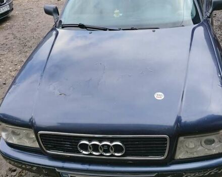 Синий Ауди 80, объемом двигателя 2 л и пробегом 332 тыс. км за 2100 $, фото 4 на Automoto.ua