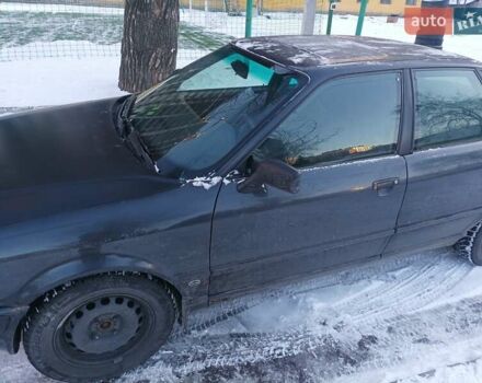Синий Ауди 80, объемом двигателя 1.98 л и пробегом 290 тыс. км за 3000 $, фото 2 на Automoto.ua