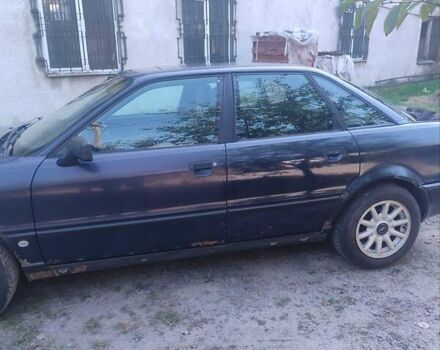 Синий Ауди 80, объемом двигателя 2 л и пробегом 450 тыс. км за 2000 $, фото 8 на Automoto.ua