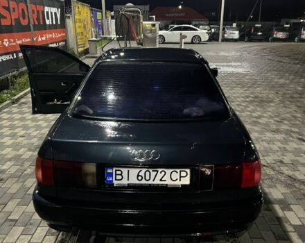 Синий Ауди 80, объемом двигателя 2 л и пробегом 470 тыс. км за 2500 $, фото 2 на Automoto.ua