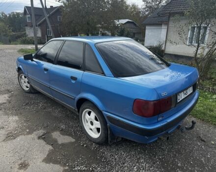 Синій Ауді 80, об'ємом двигуна 2 л та пробігом 220 тис. км за 2100 $, фото 3 на Automoto.ua