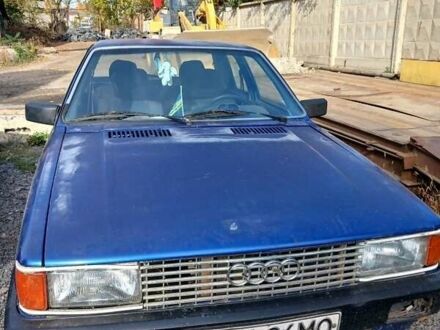 Синий Ауди 80, объемом двигателя 1.6 л и пробегом 347 тыс. км за 1100 $, фото 1 на Automoto.ua