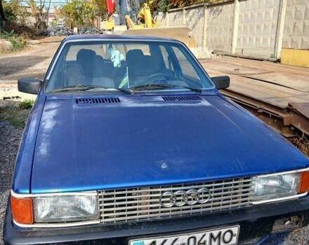 Синий Ауди 80, объемом двигателя 1.6 л и пробегом 347 тыс. км за 1100 $, фото 1 на Automoto.ua