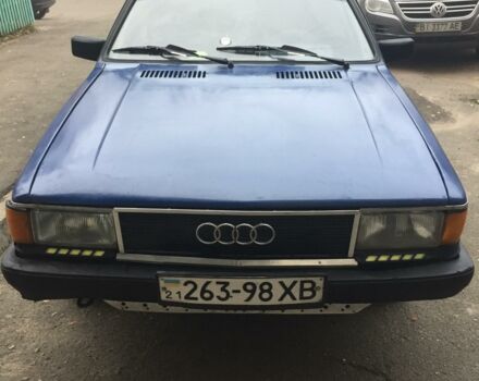 Синій Ауді 80, об'ємом двигуна 1.8 л та пробігом 340 тис. км за 980 $, фото 1 на Automoto.ua