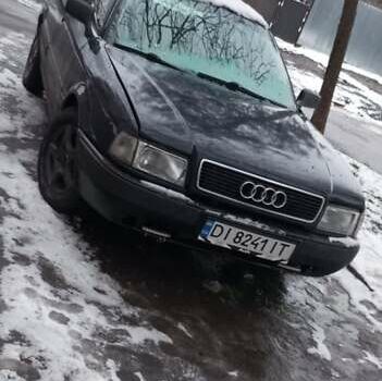 Синий Ауди 80, объемом двигателя 1.8 л и пробегом 400 тыс. км за 1550 $, фото 1 на Automoto.ua