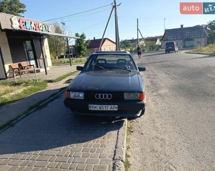 Синій Ауді 80, об'ємом двигуна 1.8 л та пробігом 334 тис. км за 980 $, фото 1 на Automoto.ua