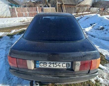 Синий Ауди 80, объемом двигателя 1.8 л и пробегом 380 тыс. км за 1555 $, фото 1 на Automoto.ua