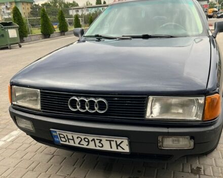 Синий Ауди 80, объемом двигателя 1.78 л и пробегом 41 тыс. км за 2200 $, фото 1 на Automoto.ua