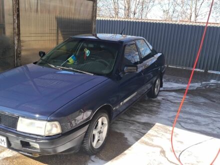 Ауді 80 1987 у Смеле на Automoto.ua Синій Ауді 80, об'ємом двигуна 1.6 л та пробігом 3 тис. км за 1500 $, фото 1 на Automoto.ua
