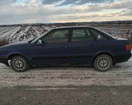 Синій Ауді 80, об'ємом двигуна 1.8 л та пробігом 417 тис. км за 1250 $, фото 1 на Automoto.ua