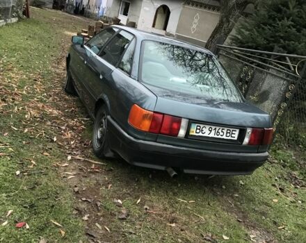 Синій Ауді 80, об'ємом двигуна 1.8 л та пробігом 320 тис. км за 1400 $, фото 1 на Automoto.ua