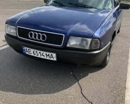 Синій Ауді 80, об'ємом двигуна 1.8 л та пробігом 250 тис. км за 1500 $, фото 1 на Automoto.ua