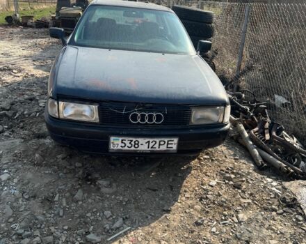 Синій Ауді 80, об'ємом двигуна 0 л та пробігом 200 тис. км за 600 $, фото 1 на Automoto.ua
