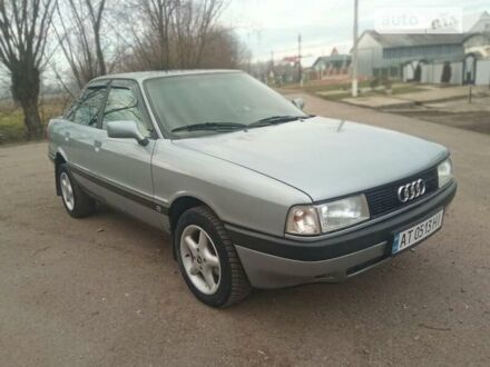 Ауді 80 1987 у Коломые на Automoto.ua Синій Ауді 80, об'ємом двигуна 1.8 л та пробігом 290 тис. км за 2850 $, фото 1 на Automoto.ua
