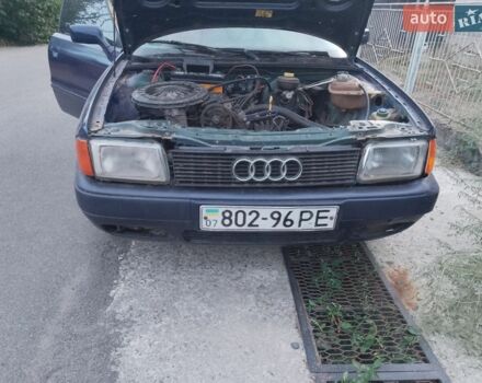 Синий Ауди 80, объемом двигателя 1.8 л и пробегом 170 тыс. км за 1550 $, фото 1 на Automoto.ua