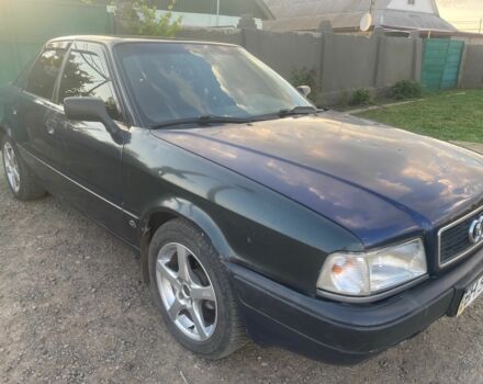 Синий Ауди 80, объемом двигателя 1.6 л и пробегом 310 тыс. км за 2300 $, фото 1 на Automoto.ua