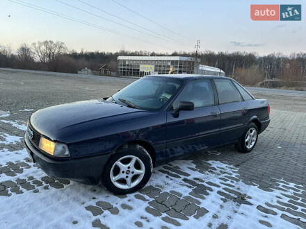 Ауди 80 1987 в Коломые на Automoto.ua Синий Ауди 80, объемом двигателя 1.8 л и пробегом 350 тыс. км за 1300 $, фото 1 на Automoto.ua