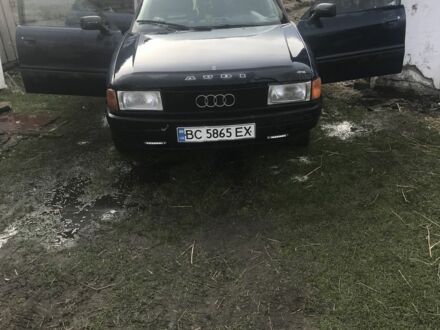 Ауді 80 1987 у Каменке-Бугской на Automoto.ua Синій Ауді 80, об'ємом двигуна 1.8 л та пробігом 400 тис. км за 500 $, фото 1 на Automoto.ua