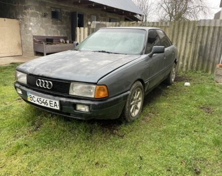 Синий Ауди 80, объемом двигателя 0 л и пробегом 300 тыс. км за 800 $, фото 1 на Automoto.ua