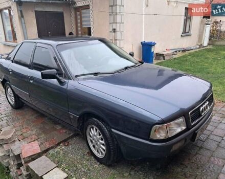 Синий Ауди 80, объемом двигателя 0 л и пробегом 258 тыс. км за 1800 $, фото 1 на Automoto.ua