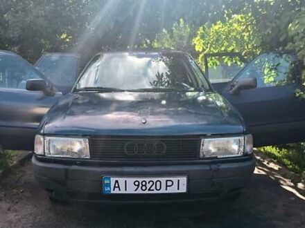 Синій Ауді 80, об'ємом двигуна 1.8 л та пробігом 308 тис. км за 1300 $, фото 1 на Automoto.ua