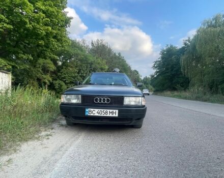Синій Ауді 80, об'ємом двигуна 1.8 л та пробігом 380 тис. км за 701 $, фото 1 на Automoto.ua