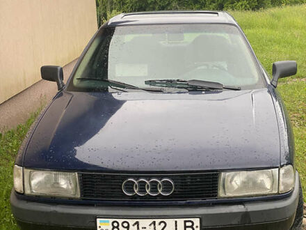 Ауди 80 1987 в Ивано-Франковске на Automoto.ua Синий Ауди 80, объемом двигателя 1.8 л и пробегом 200 тыс. км за 1800 $, фото 1 на Automoto.ua