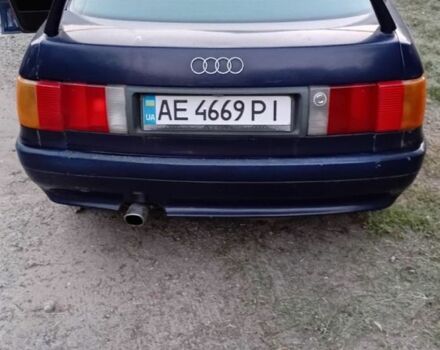 Синий Ауди 80, объемом двигателя 1.8 л и пробегом 361 тыс. км за 870 $, фото 1 на Automoto.ua