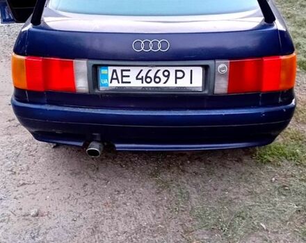 Синий Ауди 80, объемом двигателя 1.8 л и пробегом 361 тыс. км за 1350 $, фото 1 на Automoto.ua