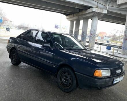 Синій Ауді 80, об'ємом двигуна 1.8 л та пробігом 200 тис. км за 1600 $, фото 1 на Automoto.ua