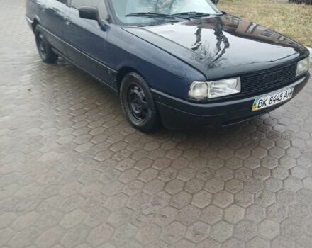 Синий Ауди 80, объемом двигателя 1.8 л и пробегом 253 тыс. км за 1700 $, фото 1 на Automoto.ua