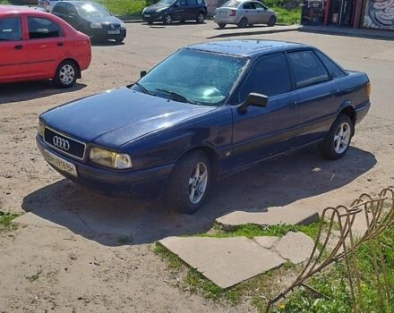 Синий Ауди 80, объемом двигателя 0 л и пробегом 1000 тыс. км за 754 $, фото 1 на Automoto.ua