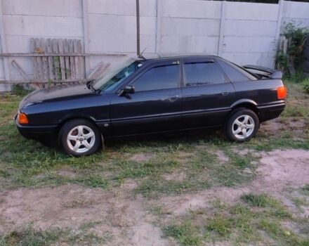 Синий Ауди 80, объемом двигателя 1 л и пробегом 359 тыс. км за 1600 $, фото 1 на Automoto.ua