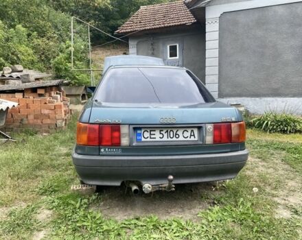 Синій Ауді 80, об'ємом двигуна 2 л та пробігом 300 тис. км за 1102 $, фото 1 на Automoto.ua