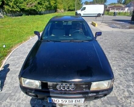 Синий Ауди 80, объемом двигателя 1.8 л и пробегом 340 тыс. км за 1450 $, фото 1 на Automoto.ua