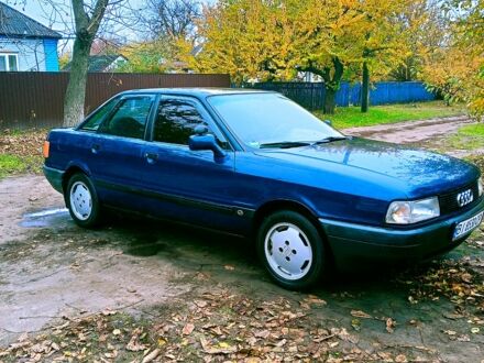 Синій Ауді 80, об'ємом двигуна 2 л та пробігом 160 тис. км за 2200 $, фото 1 на Automoto.ua
