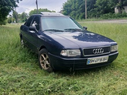 Ауди 80 1989 в Ямполе на Automoto.ua Синий Ауди 80, объемом двигателя 1.8 л и пробегом 10 тыс. км за 1000 $, фото 1 на Automoto.ua