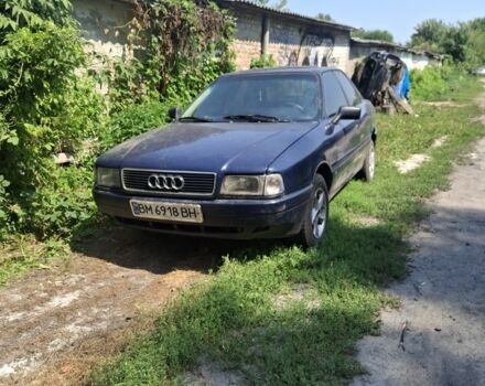 Синий Ауди 80, объемом двигателя 1.8 л и пробегом 80 тыс. км за 800 $, фото 1 на Automoto.ua