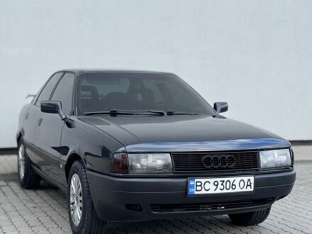 Синий Ауди 80, объемом двигателя 1.8 л и пробегом 219 тыс. км за 2150 $, фото 1 на Automoto.ua