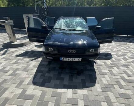 Синий Ауди 80, объемом двигателя 2 л и пробегом 340 тыс. км за 1600 $, фото 1 на Automoto.ua