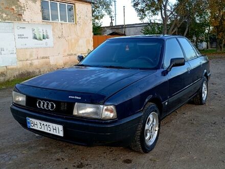 Синий Ауди 80, объемом двигателя 1.8 л и пробегом 0 тыс. км за 1650 $, фото 1 на Automoto.ua