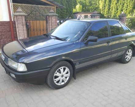 Синій Ауді 80, об'ємом двигуна 2 л та пробігом 324 тис. км за 1554 $, фото 1 на Automoto.ua
