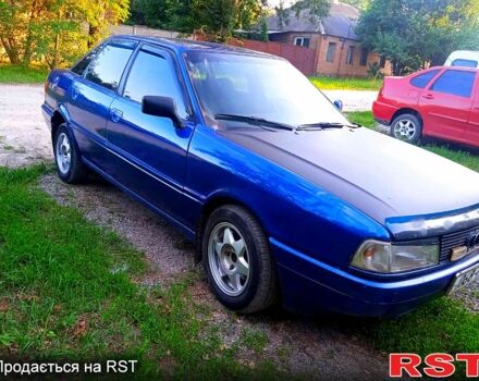 Синій Ауді 80, об'ємом двигуна 1.8 л та пробігом 112 тис. км за 1300 $, фото 1 на Automoto.ua