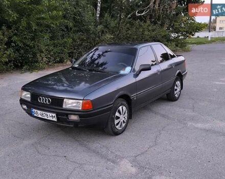 Синій Ауді 80, об'ємом двигуна 2 л та пробігом 310 тис. км за 2100 $, фото 1 на Automoto.ua