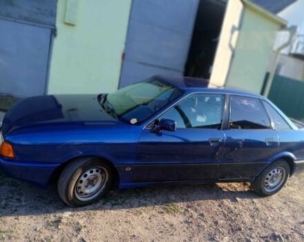 Синий Ауди 80, объемом двигателя 0 л и пробегом 500 тыс. км за 1300 $, фото 1 на Automoto.ua