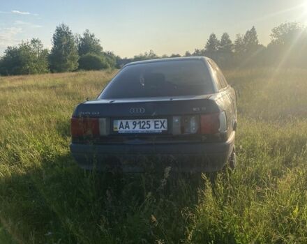 Синий Ауди 80, объемом двигателя 1.8 л и пробегом 145 тыс. км за 621 $, фото 1 на Automoto.ua